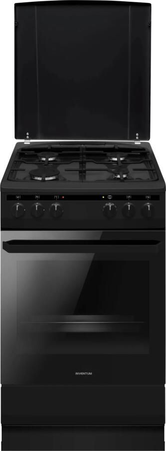 Inventum VFG5020GZWA Gasfornuis Zwart