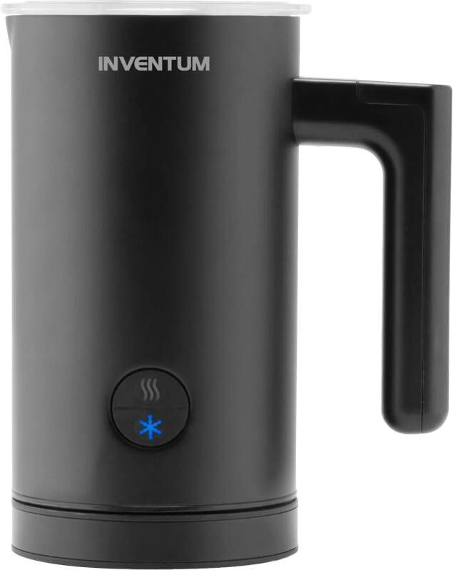 Inventum MK360B Elektrische melkopschuimer 150 300 ml Warm koud opschuimen Verwarmen Antikleeflaag Zwart
