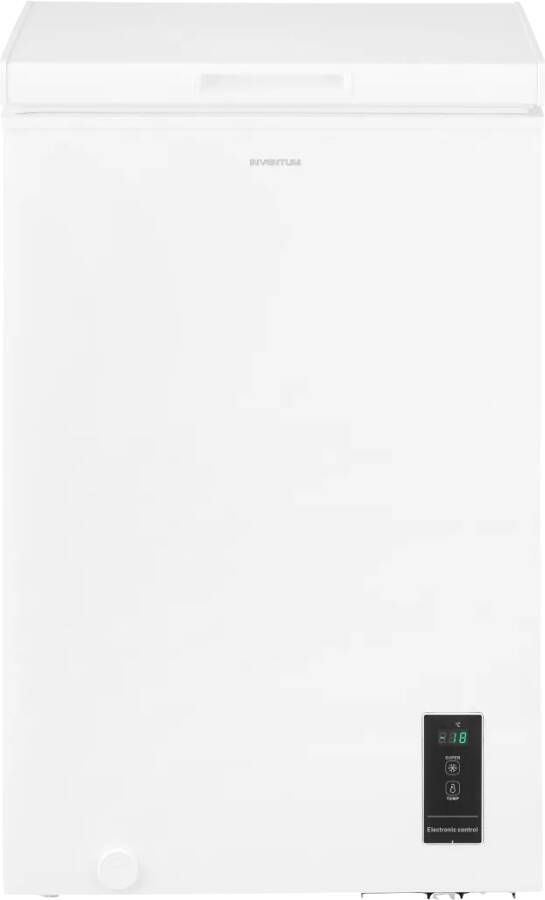 Inventum VK562W Vrieskist 99 liter Supervriezen Low Frost Digitale thermostaat Geschikt voor garage Wit
