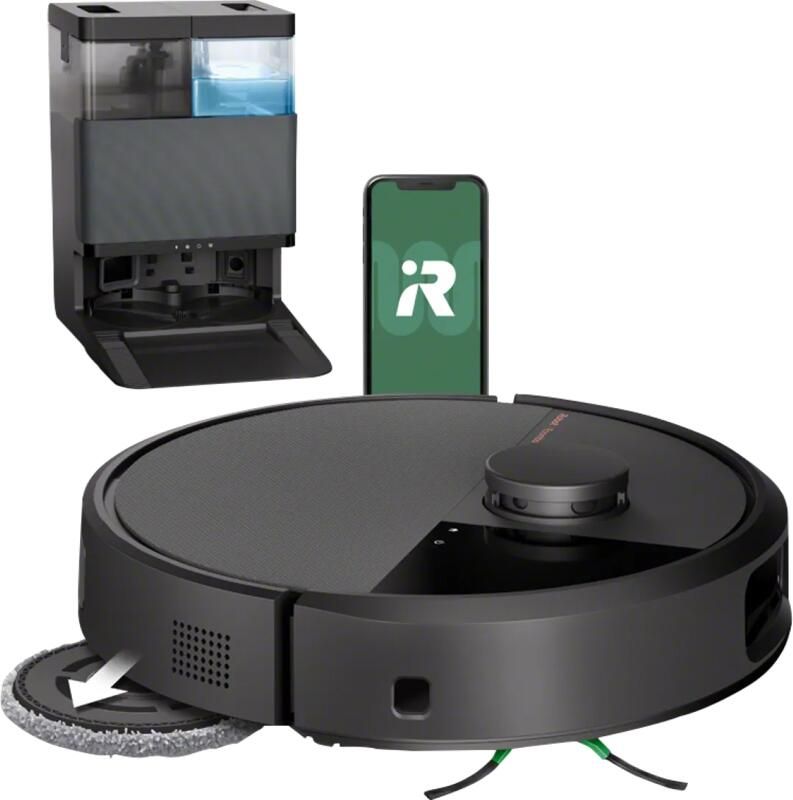 IRobot Roomba 505 Combo AutoWash Dock Zwart | Robotstofzuigers | 5061042263049