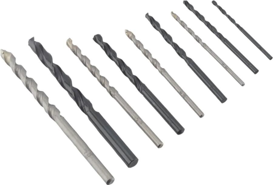 Irwin 9-delige Metaal- en Steenboren Set
