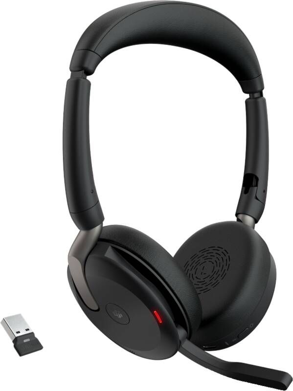 Jabra Evolve2 65 Flex MS Draadloze Office Headset