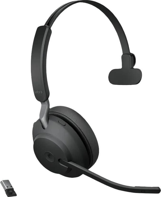 Jabra Evolve2 65 Link380a MS Mono Black