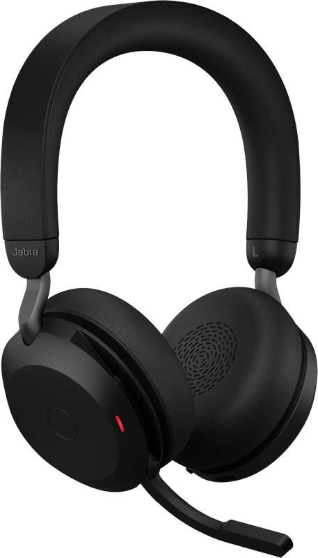 Jabra Evolve2 75 USB A Draadloze Office Headset Zwart