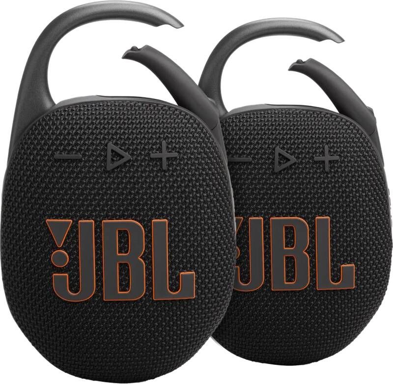 JBL Clip 5 Zwart 2-pack