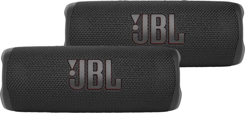 JBL Flip 6 Zwart 2-pack