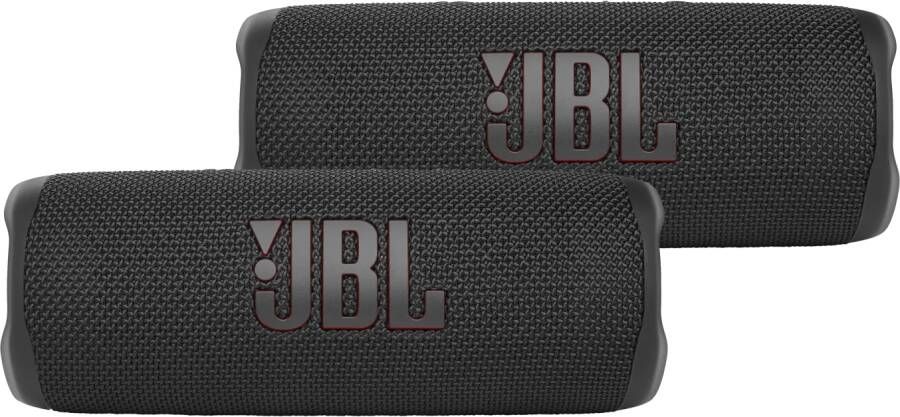 JBL Flip 6 Zwart 2-pack