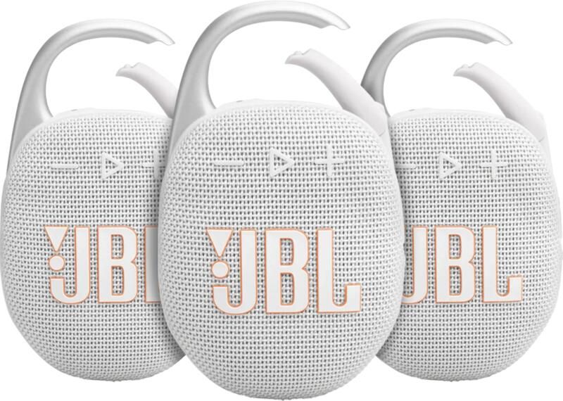 JBL Clip 5 Wit 3-pack