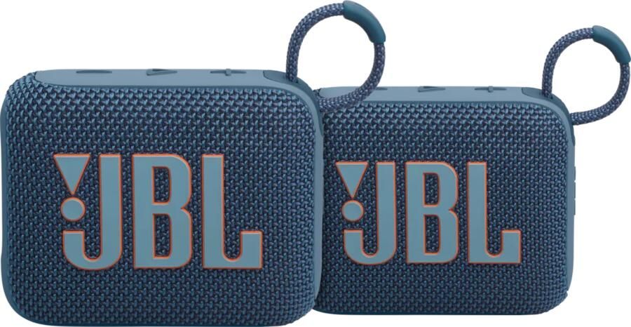 JBL Go 4 Blauw 2-pack