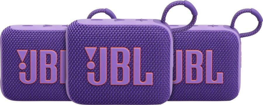JBL Go 4 Paars 3-pack