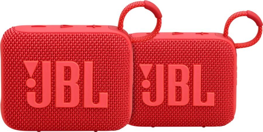 JBL Go 4 Rood 2-pack