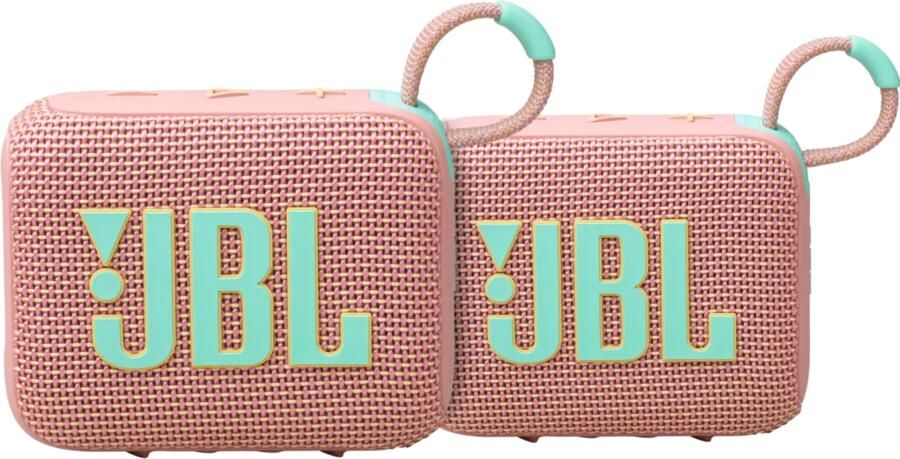 JBL Go 4 Roze 2-pack