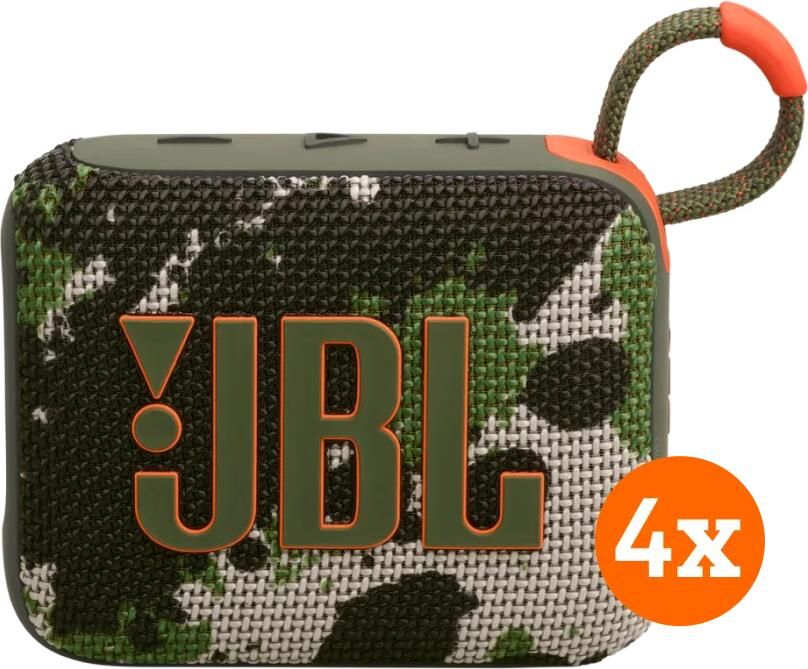 JBL Go 4 Squad 4-pack