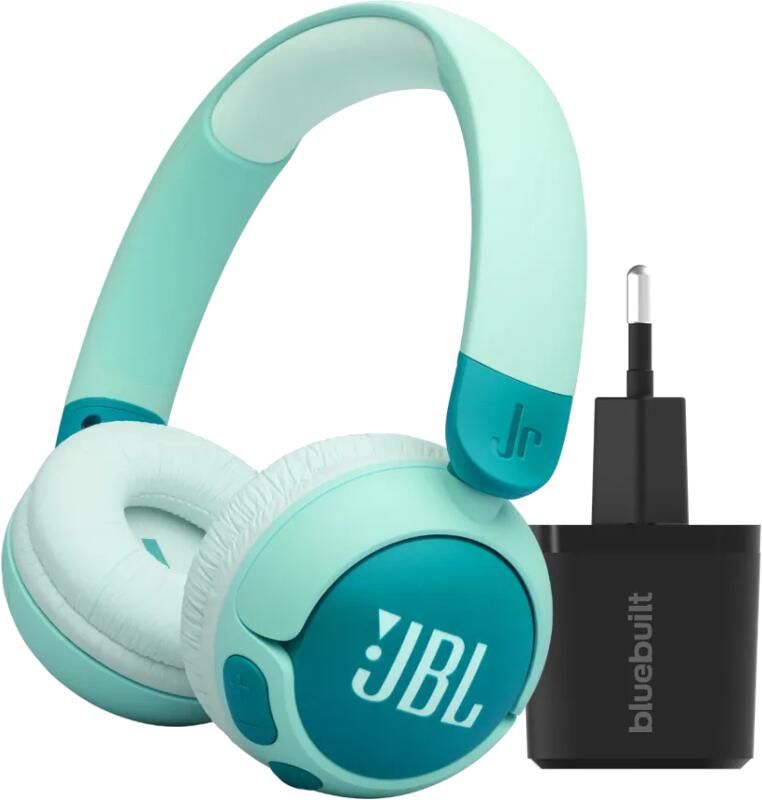 JBL JR320BT Groen + Oplader