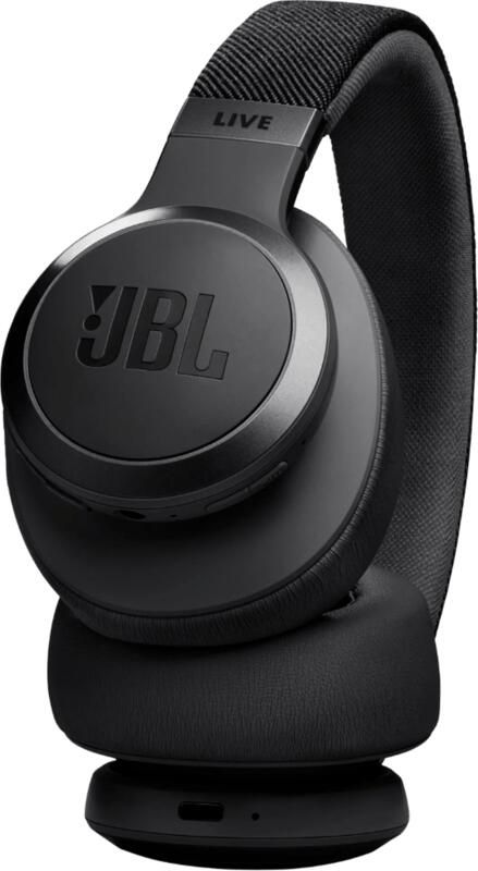 JBL Wireless hoofdtelefoon LIVE 770NC met Signature Sound en Surround Sound Draadloze Over Ear hoofdtelefoon met True Adaptive Noise Cancelling