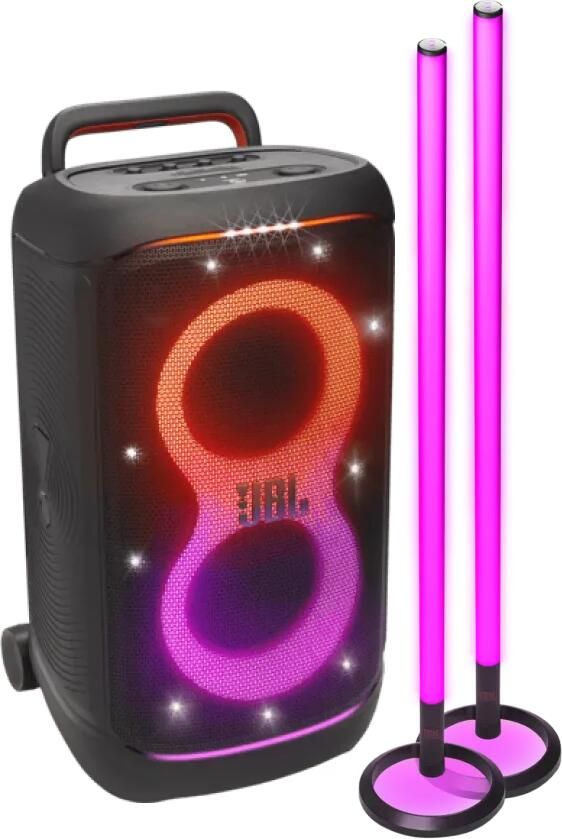 JBL Partybox 520 + 2x Partylight Stick