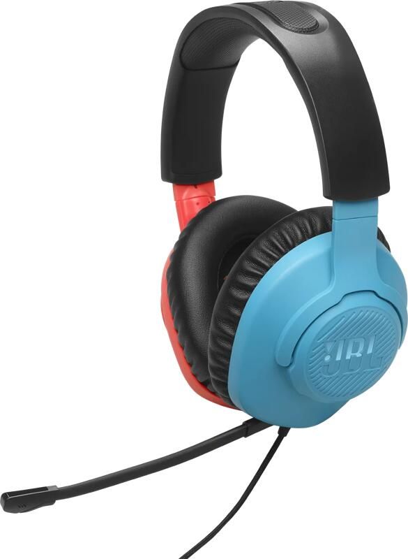JBL Gaming-headset Quantum 100N QuantumSOUND-handtekening afneembare microfoon met demping