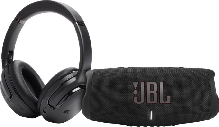 JBL Tour One M2 + Charge 5 zwart