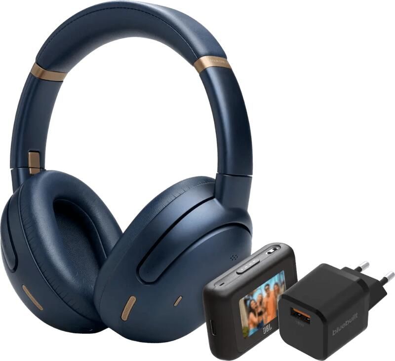 JBL Tour One M3 Smart Blauw TX + BlueBuilt Quick Charge Oplader