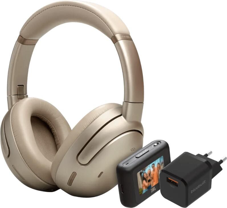 JBL Tour One M3 Smart Goud TX + BlueBuilt Quick Charge Oplader