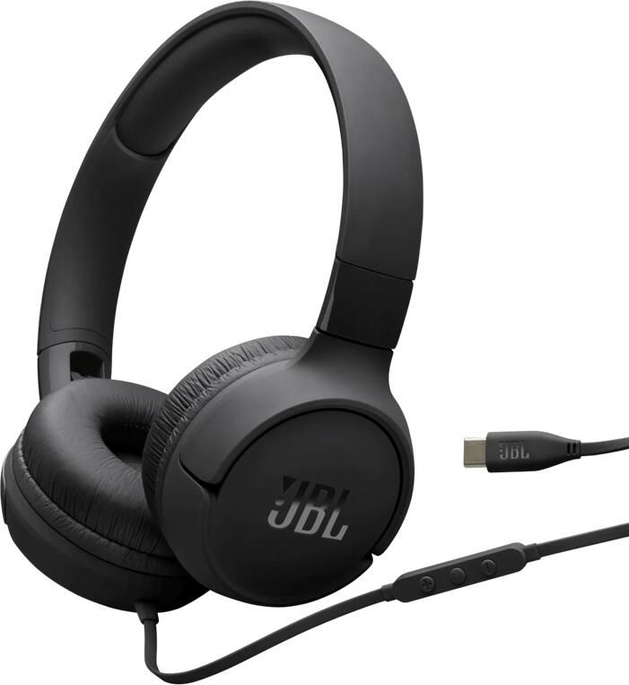 JBL On-ear koptelefoon Tune 520C USB-C bekabelde Hi-Res-On-Ear