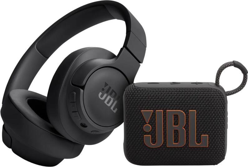 JBL Tune 720BT + GO 4 zwart