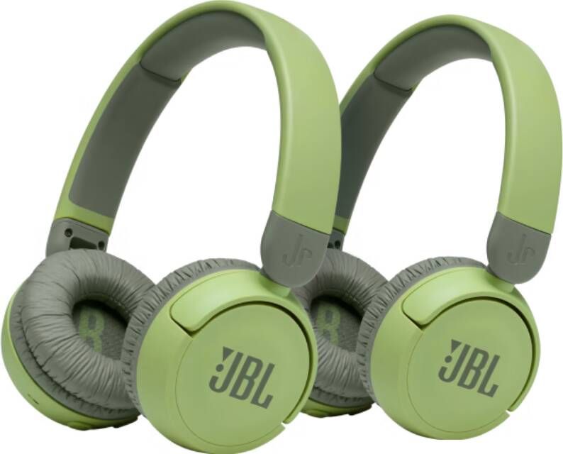 JBL JR310BT Groen duopack