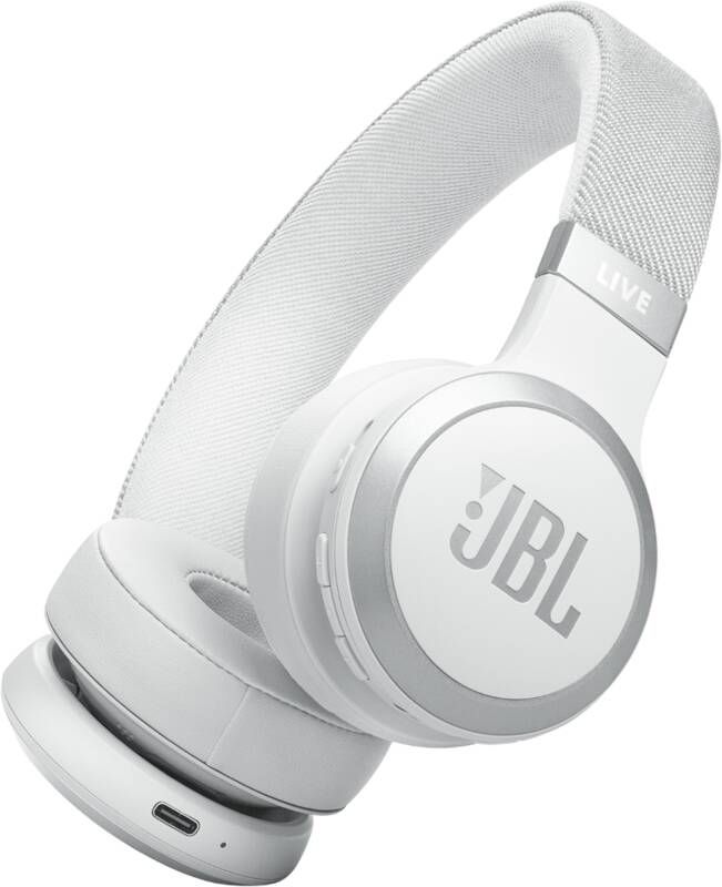 JBL LIVE 670NC bluetooth On-ear hoofdtelefoon wit