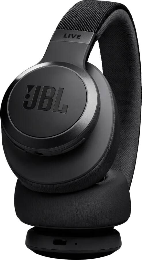 JBL Wireless hoofdtelefoon LIVE 770NC met Signature Sound en Surround Sound Draadloze Over Ear hoofdtelefoon met True Adaptive Noise Cancelling