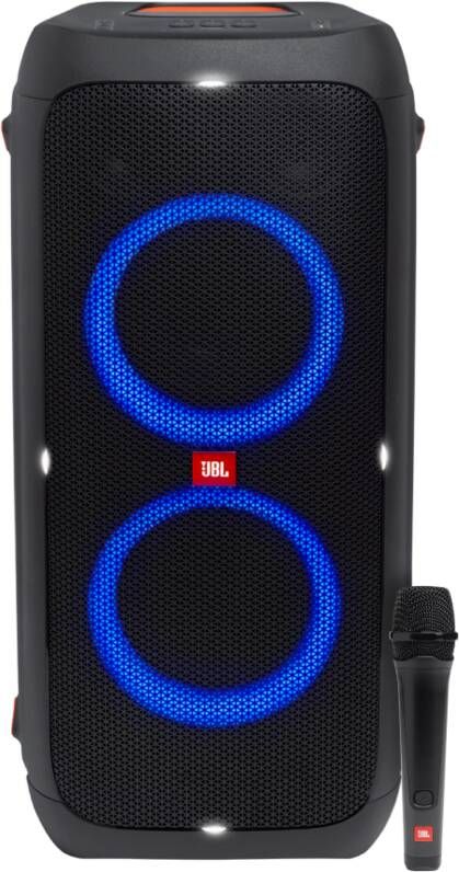 JBL Partybox 310 + Bedrade Microfoon