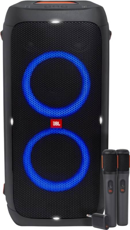 JBL Partybox 310 + Draadloze microfoonset