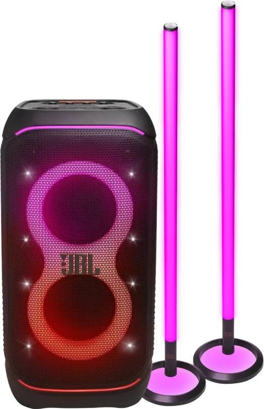 JBL Partybox 320 + 2x Partylight Stick