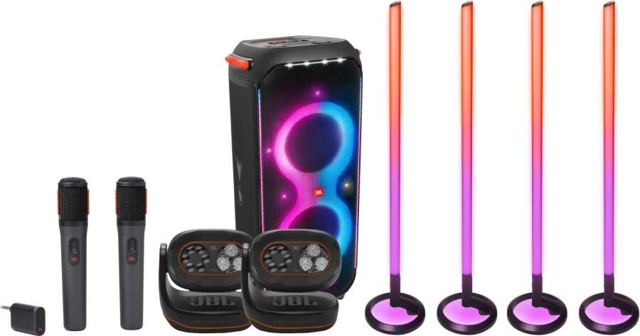 JBL Partybox 710 Karaoke pakket Groot