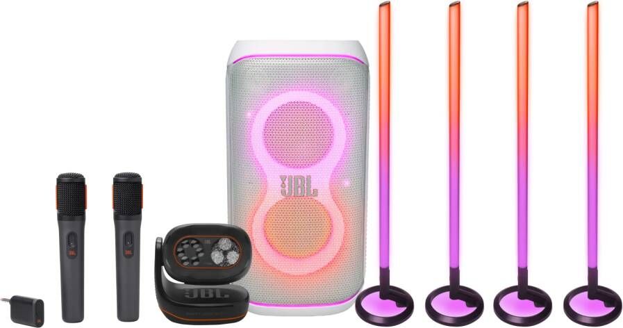 JBL Partybox Club 120 Wit Karaoke pakket Middel