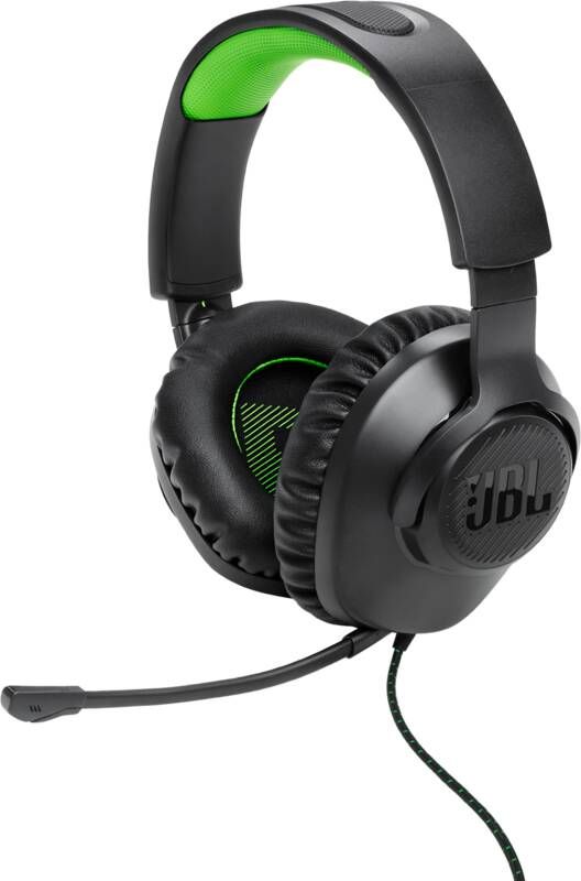 JBL Quantum 100 Black Green | Over-ear koptelefoons | 6925281932687