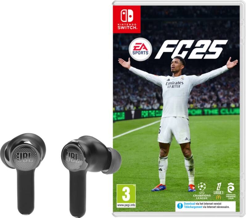 JBL Quantum TWS + EA Sports FC 25 Switch