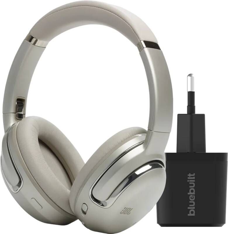 JBL Tour One M2 Champagne + BlueBuilt Quick Charge Oplader m