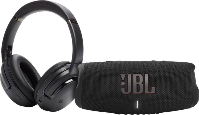 JBL Tour One M2 + Charge 5 zwart