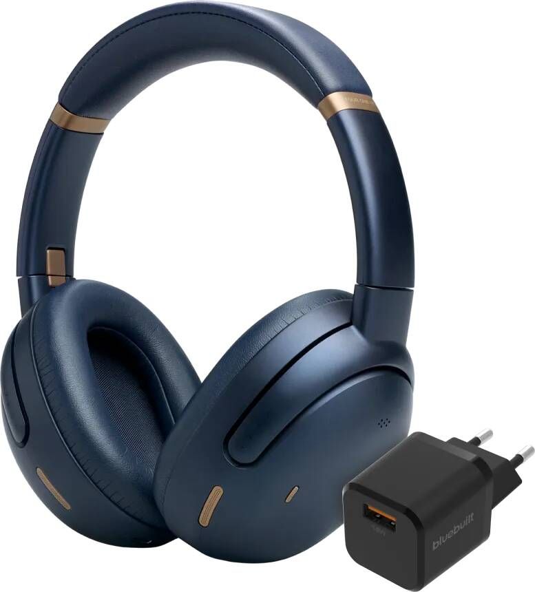 JBL Tour One M3 Smart Blauw + BlueBuilt Quick Charge Oplader