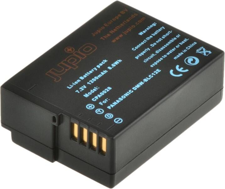 Jupio DMW-BLC12E 1200 mAh | Batterijen voor camera's | Kabels Adapters&Laders Batterijen&Accu's | CPA0028