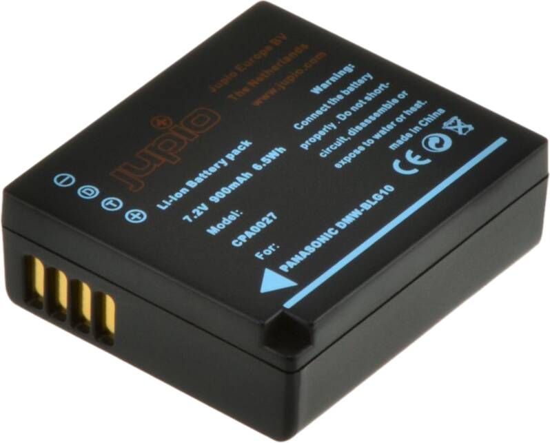 Jupio DMW-BLG10E BP-DC15E 900 mAh | Batterijen voor camera's | Kabels Adapters&Laders Batterijen&Accu's | CPA0027