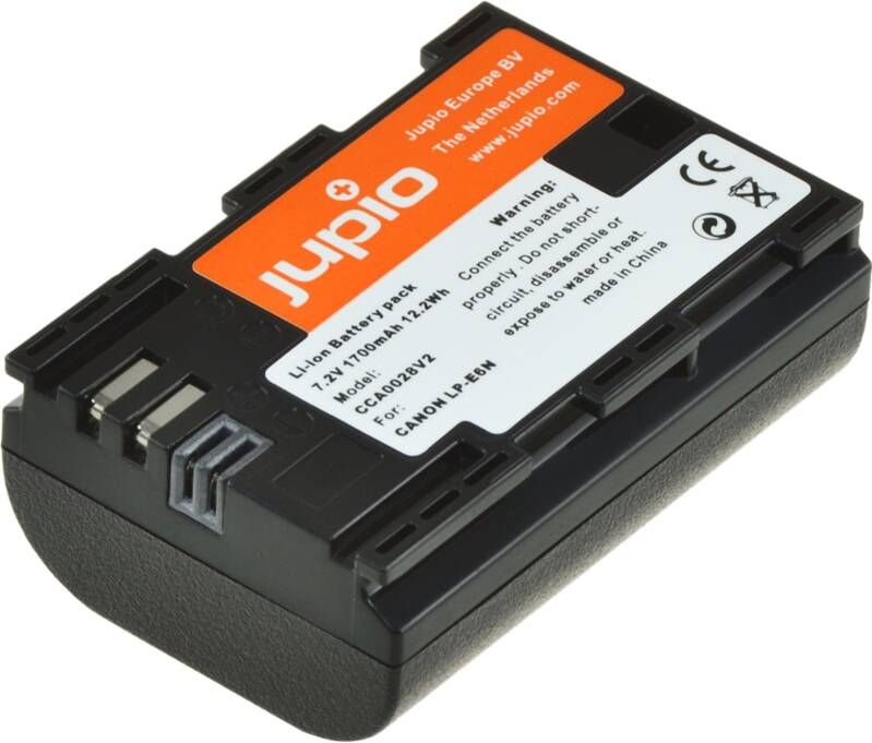 Jupio LP-E6N 1700 mAh | Batterijen voor camera's | Kabels Adapters&Laders Batterijen&Accu's | CCA0028