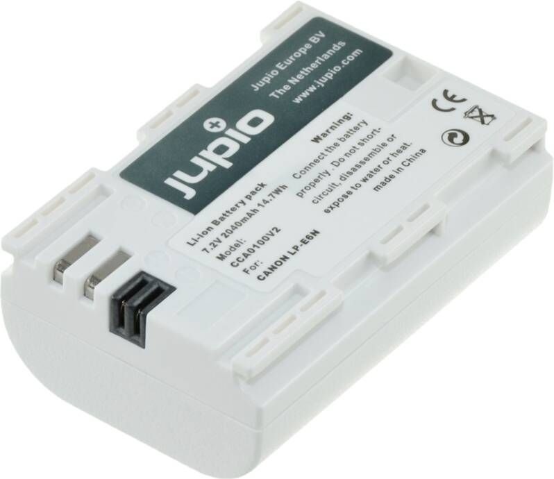 Jupio LP-E6N *ULTRA* 2040 mAh | Batterijen voor camera's | Kabels Adapters&Laders Batterijen&Accu's | CCA0100