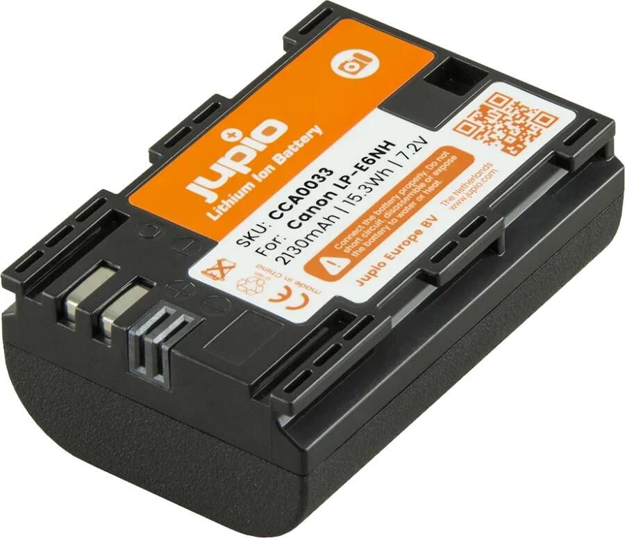 Jupio LP-E6NH 2130mAh | Batterijen | Fotografie Camera toebehoren | 8719743932760