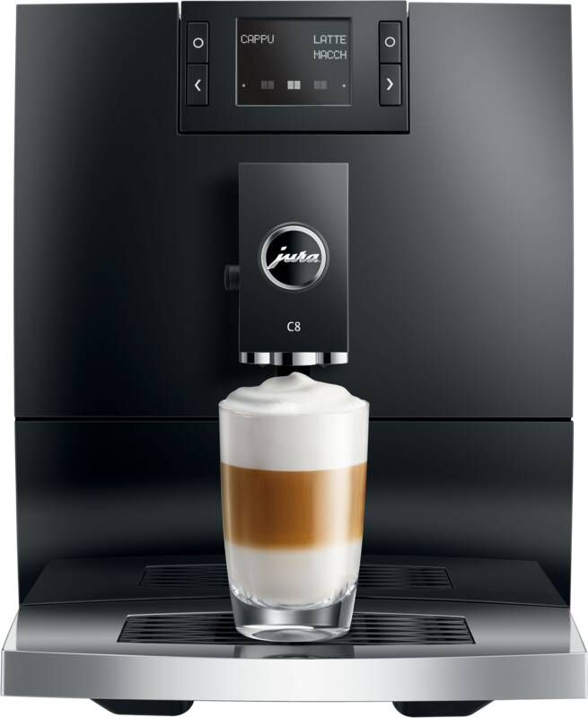 JURA C8 Volautomatische espressomachine Piano Black EA