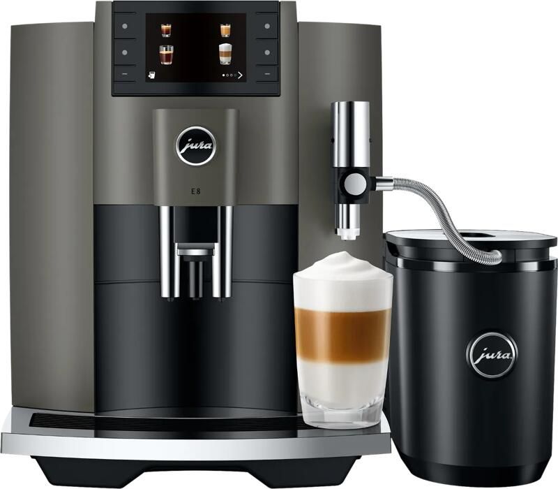 JURA E8 Volautomatische espressomachine Dark Inox EC