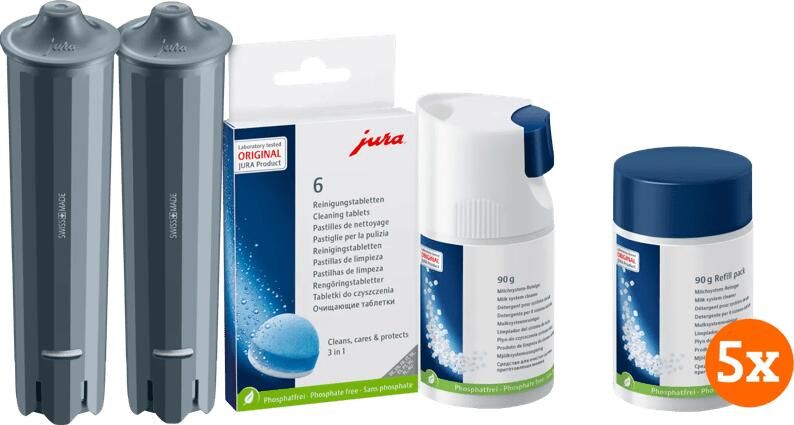 Jura Onderhoudspakket 0 5 jaar + Melkreiniger