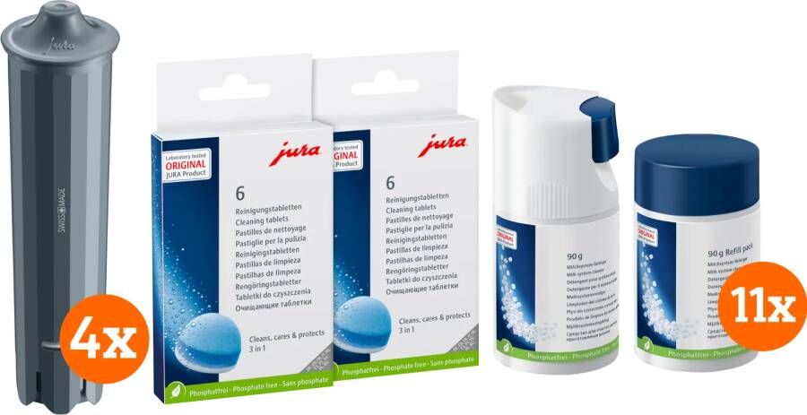 Jura Onderhoudspakket 1 jaar + Melkreiniger