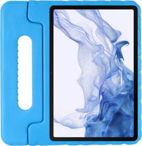 Just in case Classic Samsung Galaxy Tab S8 Plus S7 Plus Kids Cover Blauw