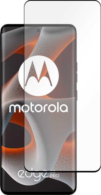 Just in case Full Cover Motorola Edge 50 Edge 50 Pro Screenprotector Zwart